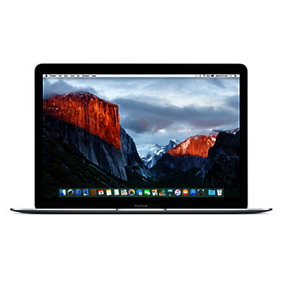 Apple MacBook, Intel Core M, 8GB RAM, 512GB Flash Storage, 12  Retina display Silver